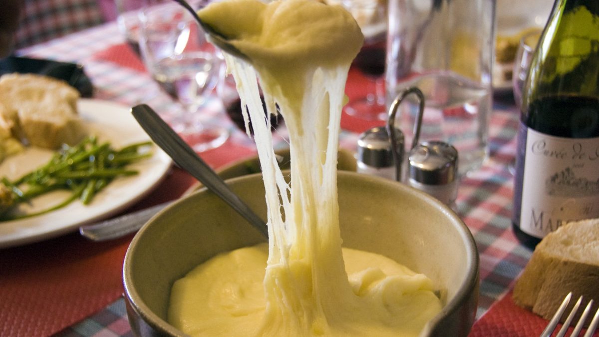 Plat d'aligot